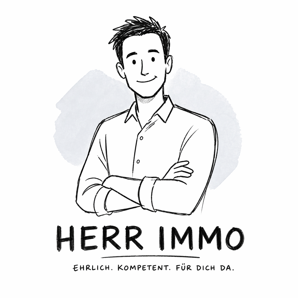 Herr Immo Logo – Kunde von SocialBunnyMarketing.com Wien