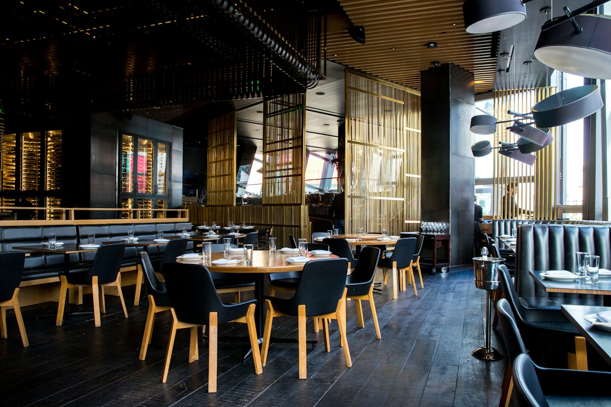 Modernes Restaurant in Wien