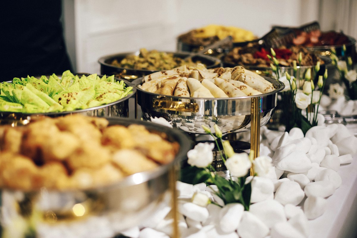 Professionelles Catering-Buffet für Events in Wien